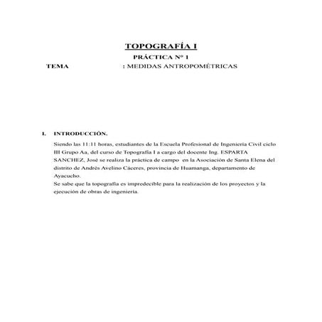 CARTABONEO INFORME DE TOPOGRAFÍA