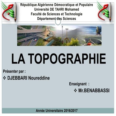 Topographie 