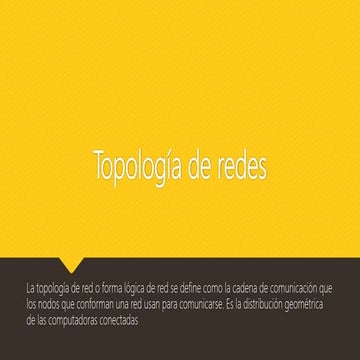 Topología de redes