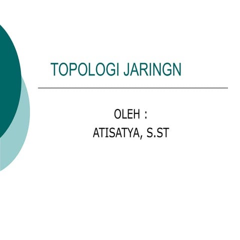 Topologi jaringan