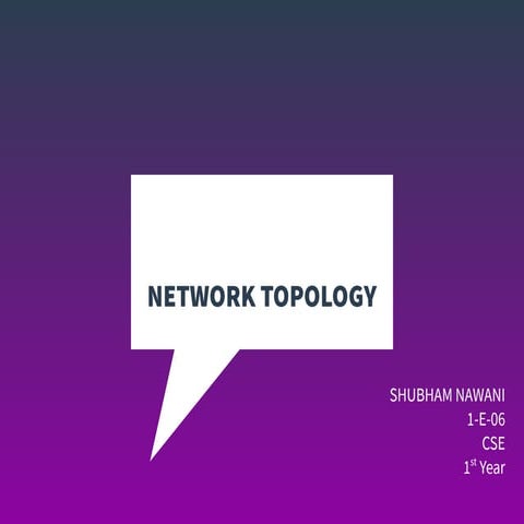 Network Topology 