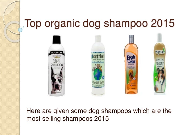Top organic dog shampoo 2015