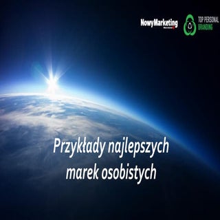 Top Personal Branding - przykłady n...