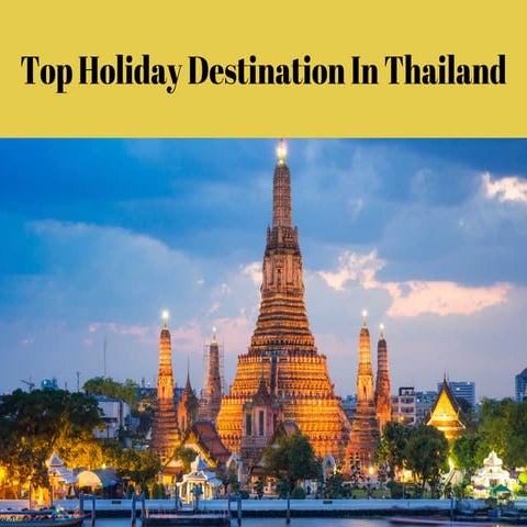 Top palaces visit In Thailand