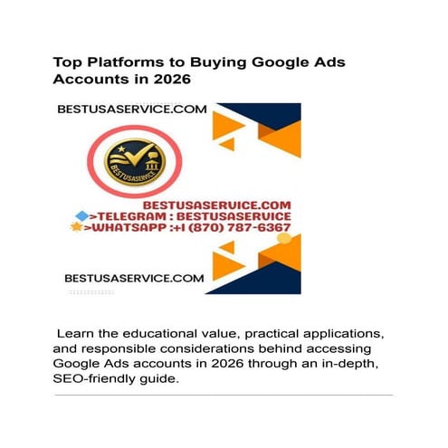 Top Platforms to Buying Google Ads Accounts in 2026.docx