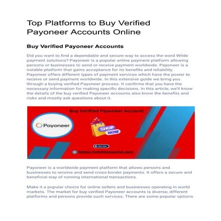 Top Platforms to Buy Verified Payoneer Accounts Online.pdf
