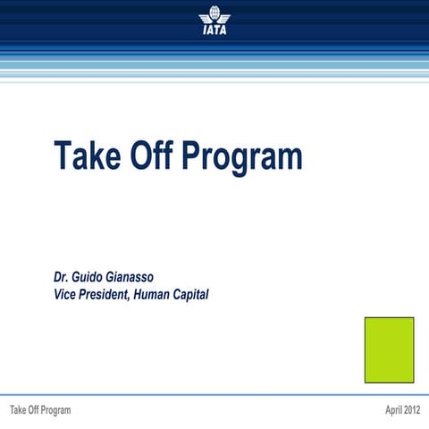 Take Off Program