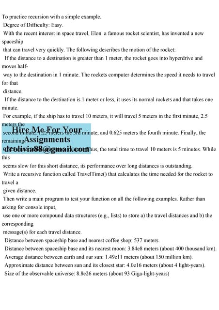 To practice recursion with a simple example. Degree of Difficulty.pdf