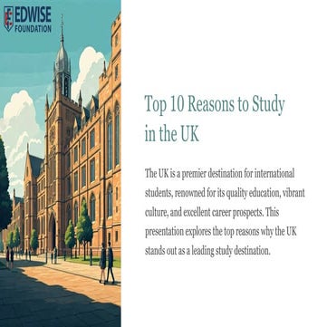 Top Reasons Students Choose the UK for Higher Education.
