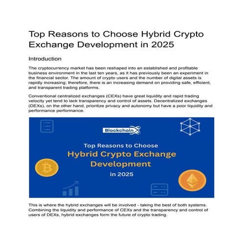 Top Reasons to Choose Hybrid Crypto Exchange Development in 2025.pdf