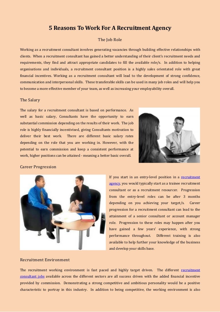 Recruitment agency essay picture