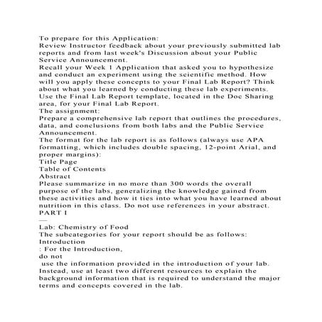 To prepare for this ApplicationReview Instructor feedback about y.docx