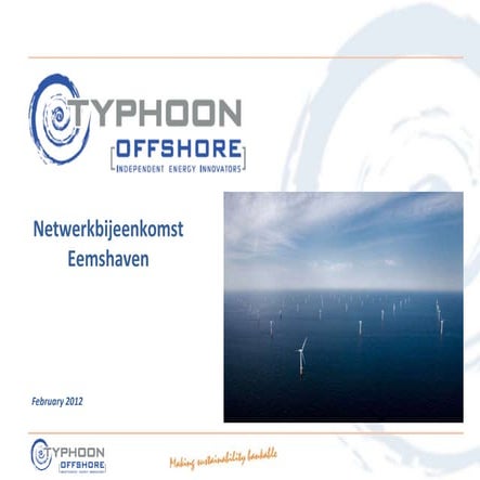 To presentatie netwerkbijeenkomst eemshaven 120209