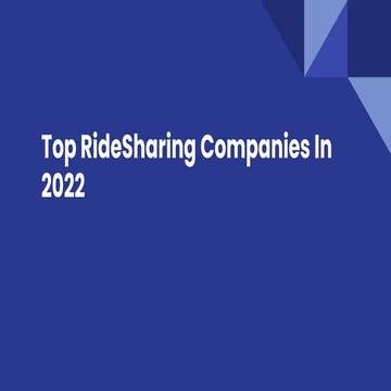 Top RideSharing Companies In 2022.pptx
