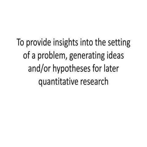 To provide insights into the setting of a | PPTX | Science