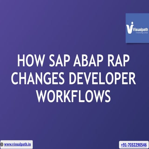 Top SAP ABAP Restful Application Programming Training.pptx