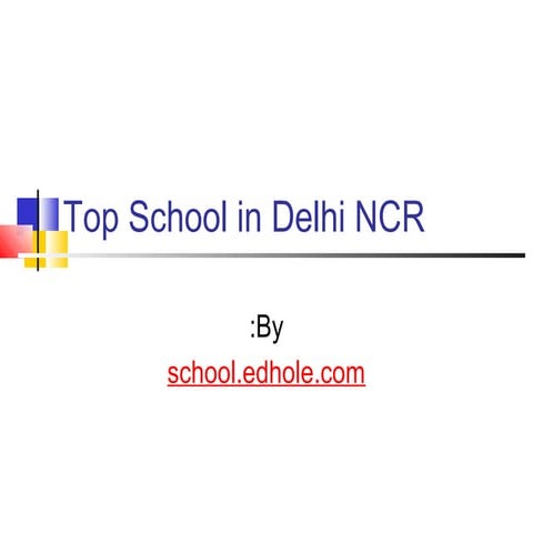 Top school in delhi ncr
