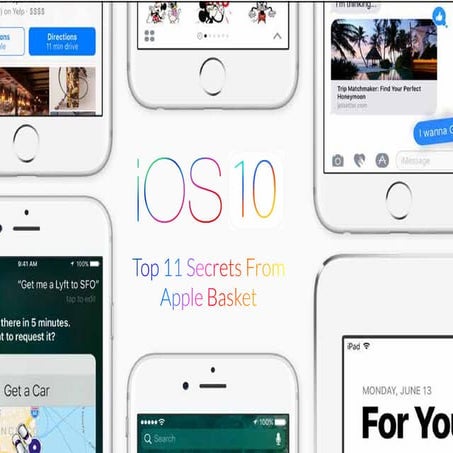 Top Secrets from iOS 10