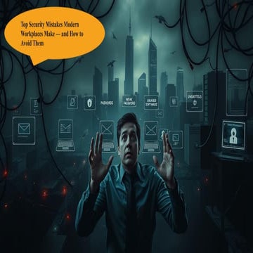 Top Security Mistakes Modern Workplaces Make — and How to Avoid Them