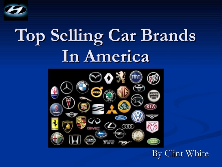 Top selling car brands in america