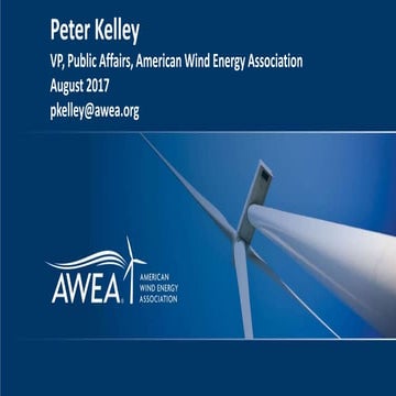 Top 20 slides on American wind power | PPTX