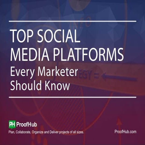 Top social media platforms every marketer should know | PPT