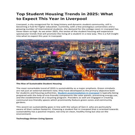 Top Student Housing Trends in 2025 What to Expect This Year in ...