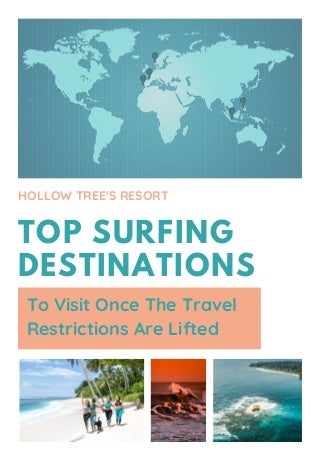 Top Surfing Destinations to Explore Once the Travel Restrictions are Over