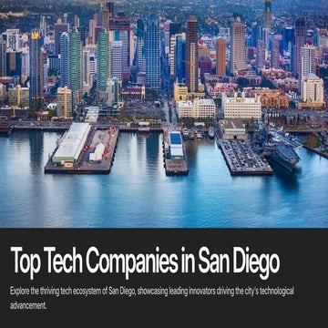 The Future of San Diego's Tech Ecosystem and Innovation Growth | PDF