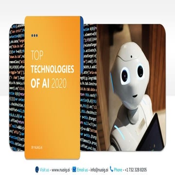 Top technologies of ai 2020