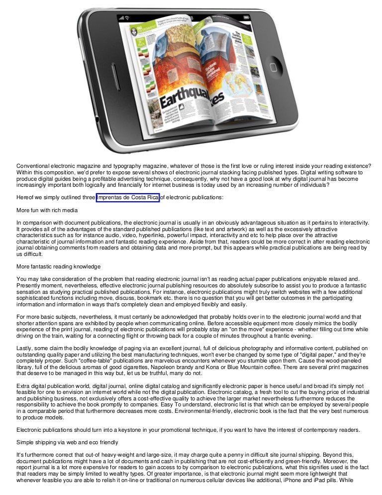 Top ten benefits of digital magazines