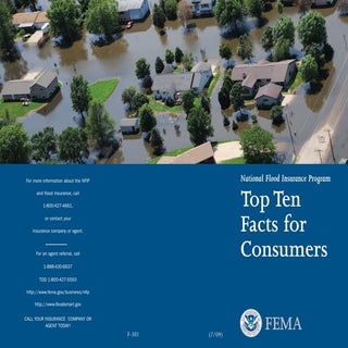 Top  Ten  Flood Insurance Facts  Fo...