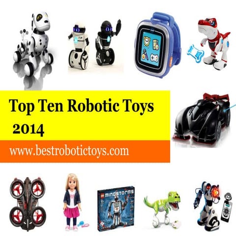 Top ten robotic toys