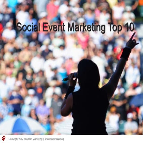 10 Event Marketing Tips Using Social Media