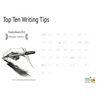 Top Ten Writing Tips by Timothy Rob...