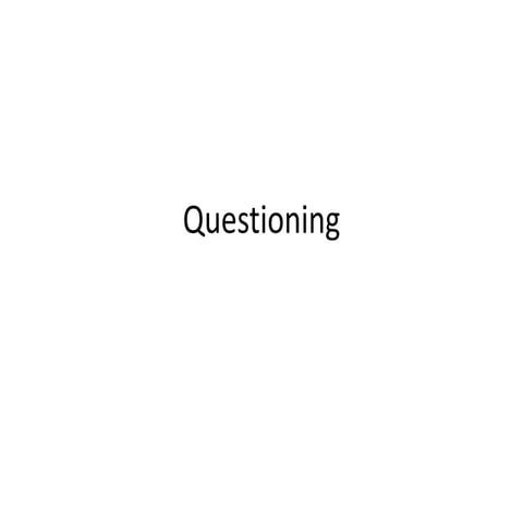 Top tips   questioning - wait time