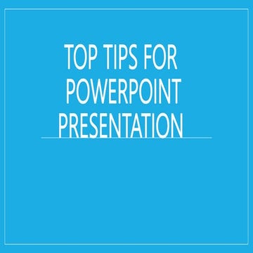 Top tips for powerpoint2