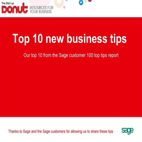 Top 10 Business Tips