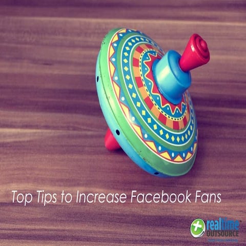 Top Tips to Increase Facebook Fans 