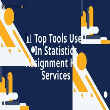 📊 Top Tools Used in Statistics Assignment Help Services.pptx