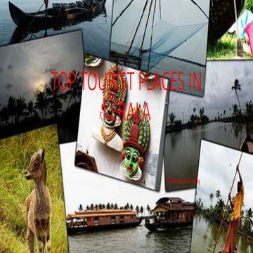 Top tourist places in kerala