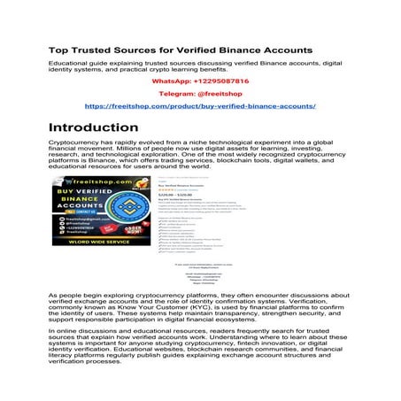 An Educational Overview, Historical Context, and Key Lessons for Crypto ...