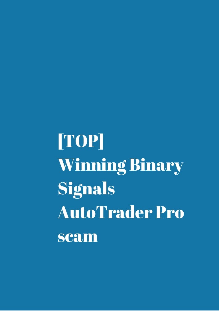 Top binary signals