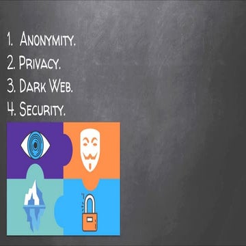 Onion routing and tor: Fundamentals and Anonymity | PPTX