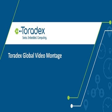 Toradex Global Video Montage