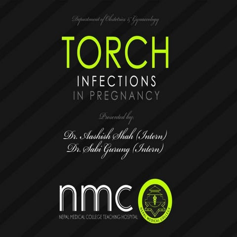 Torch infections in pregnancy   presentation