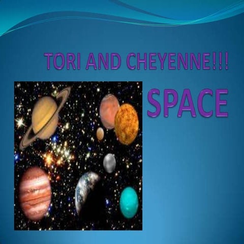 Tori and Cheyenne- Planets Power Point | PPTX