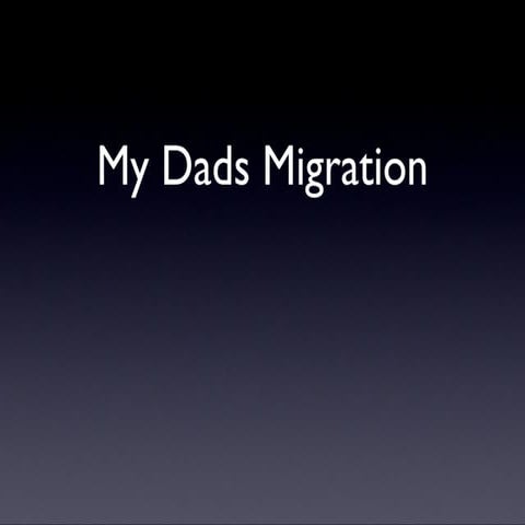 Harrie 06 migration story | KEY