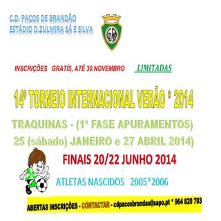 Torneio internacional cdpb 2014