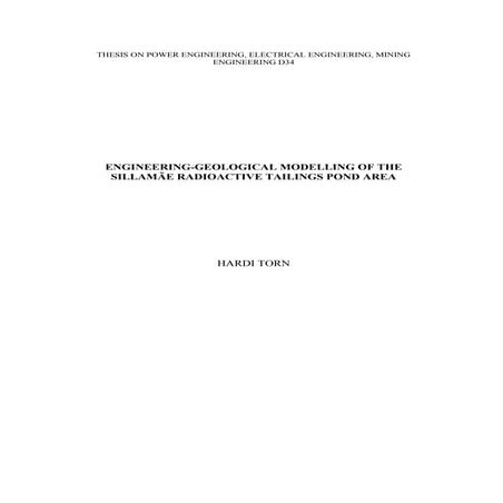 Torn engineering geological_modelling_of_the_sillamäe_radioactive_tailings_po...